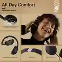 Qcy H3 Anc Audífonos Inalámbricos Gamer Diadema Alta Calidad Azul Oscuro