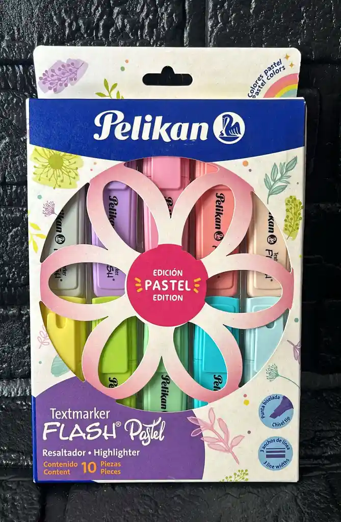Resaltadores Pastel Flash X10 Pelikan