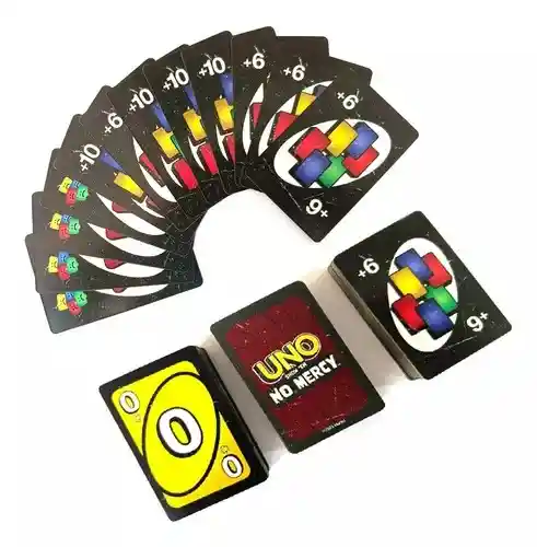 Juego No Mercy De Mesa Uno Juego De Cartas No Mercy