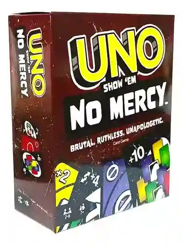 Juego No Mercy De Mesa Uno Juego De Cartas No Mercy