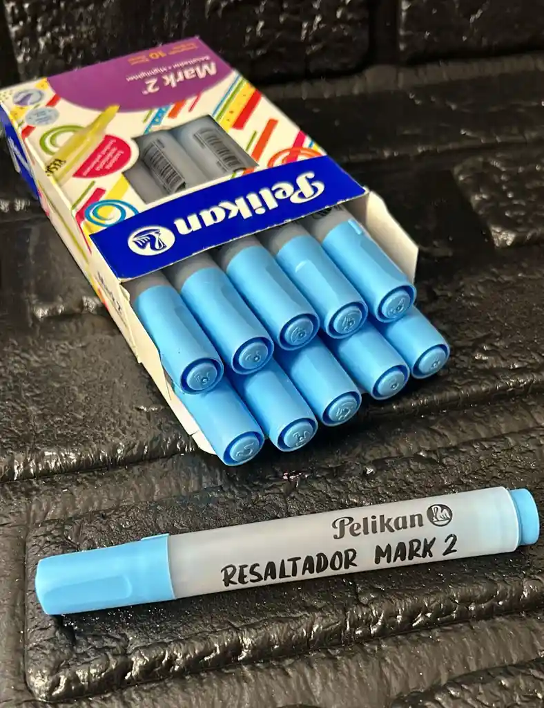 Resaltador Azul Pelikan