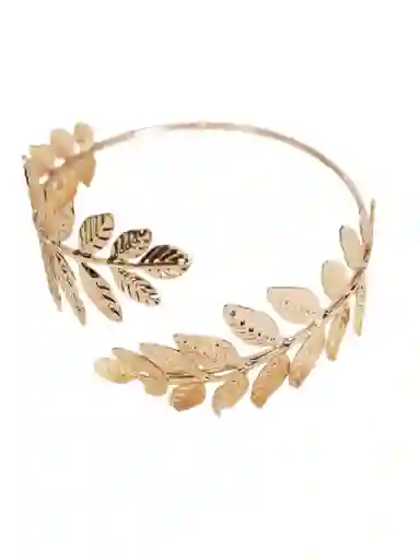 Brazalete De Hoja De Laurel Romano Griego Metalico Disfraz
