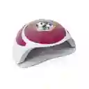 Lampara Uñas Panda Uv Led Pantalla Ajuste Nivel Brillantes Fucsia 268w