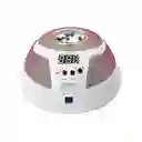 Lampara Uñas Panda Uv Led Pantalla Ajuste Nivel Brillantes Fucsia 268w
