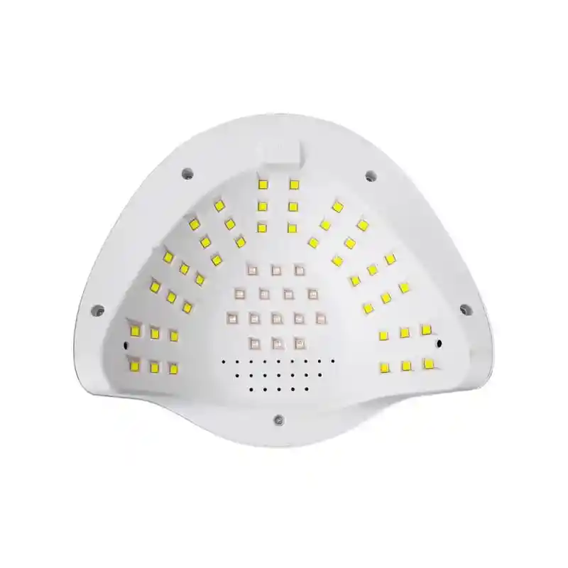 Lampara Uñas Panda Uv Led Pantalla Ajuste Nivel Brillantes Fucsia 268w