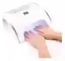 Lámpara De Uñas Uv Led Con Extractor De Polvo 88w 2 En 1 Profesional