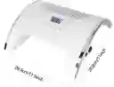 Lámpara De Uñas Uv Led Con Extractor De Polvo 88w 2 En 1 Profesional