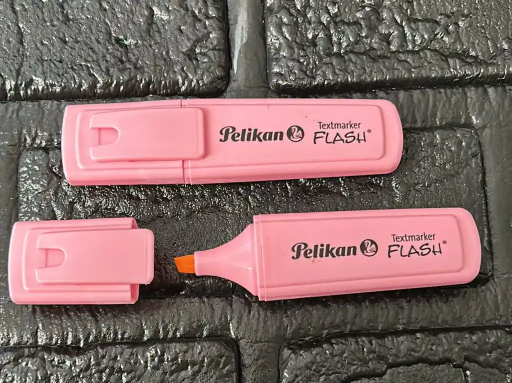 Resaltador Flahs Rosa Bebe