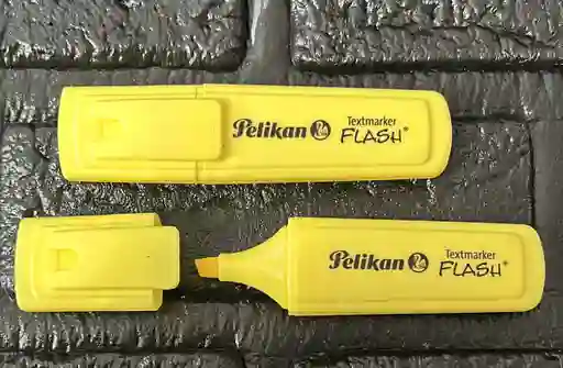 Resaltador Flahs Amarillo Pastel