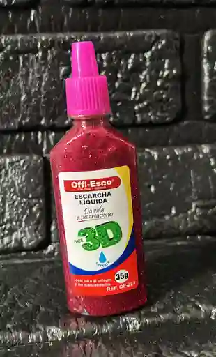 Escarcha Liquida Fucsia 35g Offi-esco