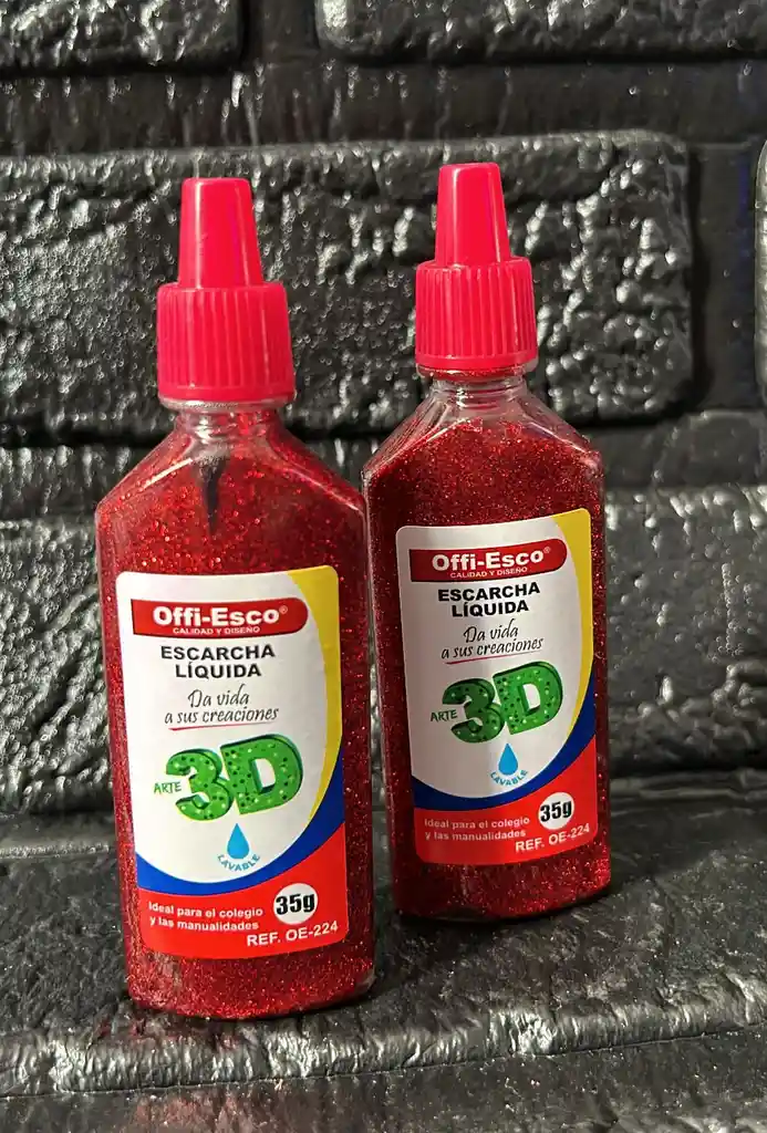 Escarcha Liquida Roja 35g Offi-esco
