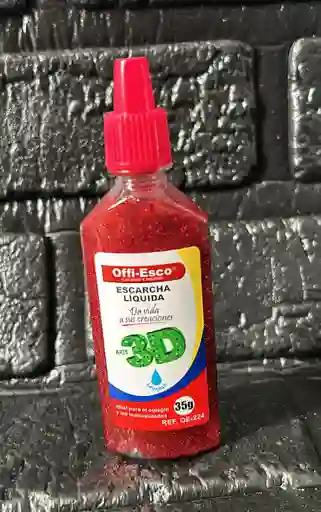 Escarcha Liquida Roja 35g Offi-esco