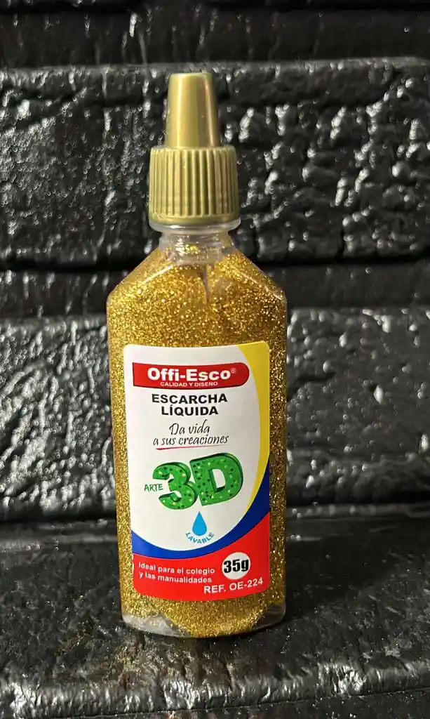 Escarcha Liquida Dorada 35g Offi-esco