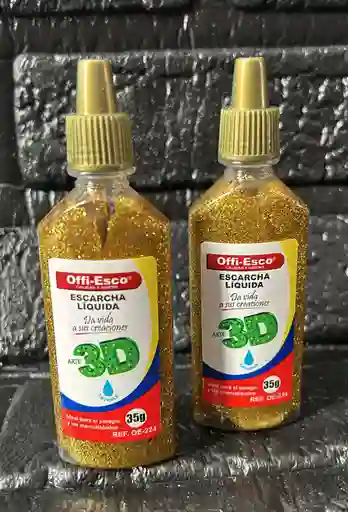 Escarcha Liquida Dorada 35g Offi-esco