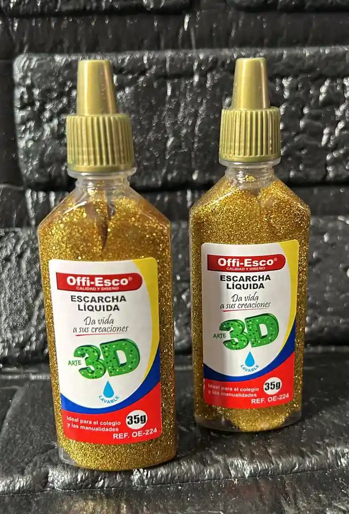 Escarcha Liquida Dorada 35g Offi-esco
