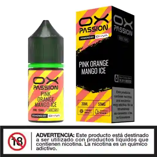 Ox Passion Salt - Pink Orange Mango Ice 55mg