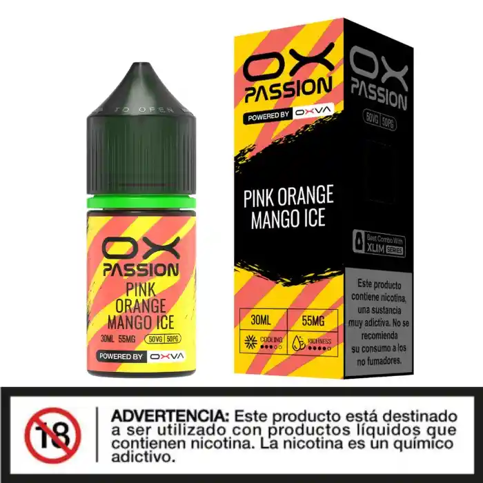 Ox Passion Salt - Pink Orange Mango Ice 55mg