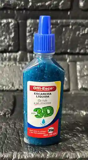 Escarcha Liquida Azul 35g Offi-esco