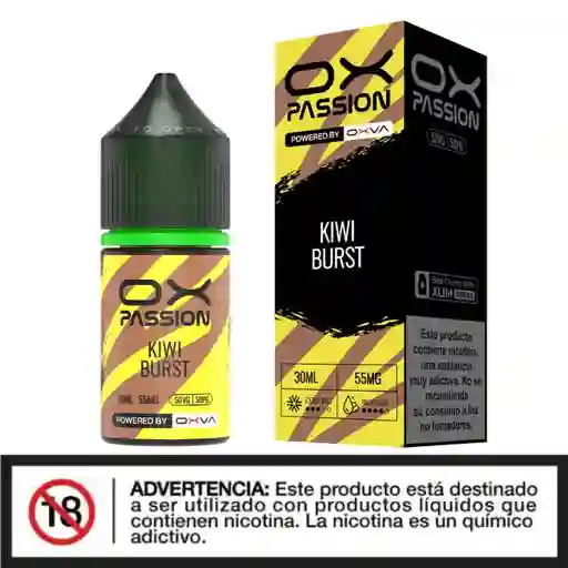 Ox Passion Salt - Kiwi Burst 55mg