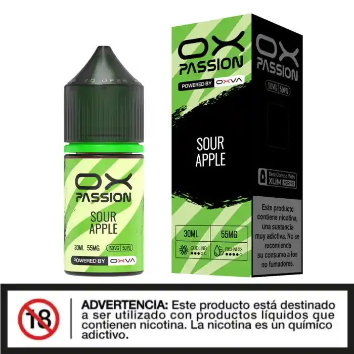 Ox Passion Salt - Sour Apple 55mg