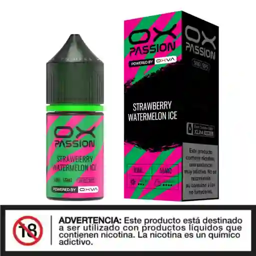 Ox Passion Salt - Strawberry Watermelon Ice 55mg