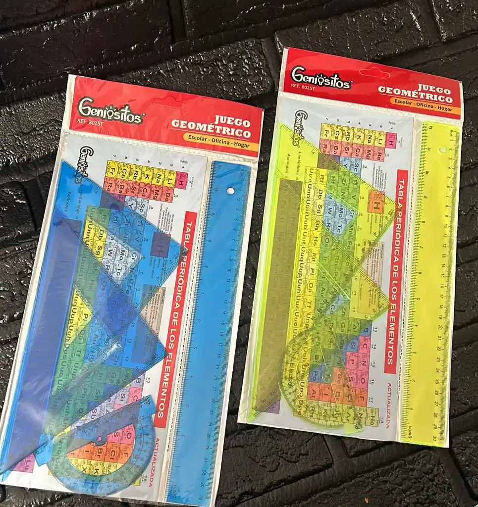 Juego Geometrico - Escuadras Economico