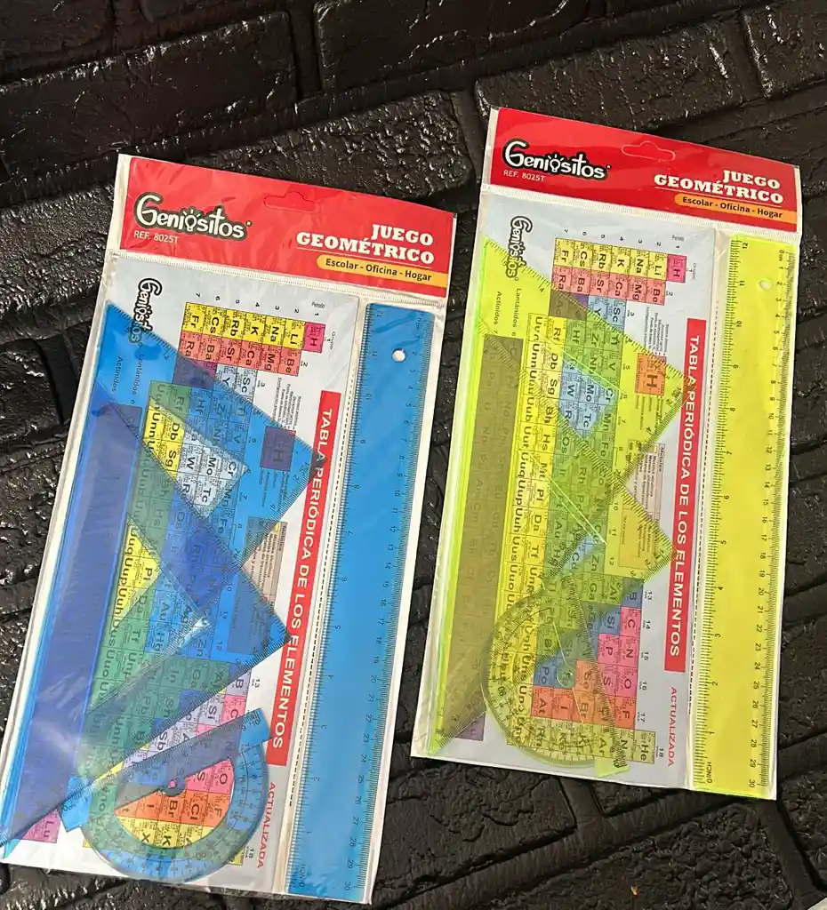 Juego Geometrico - Escuadras Economico