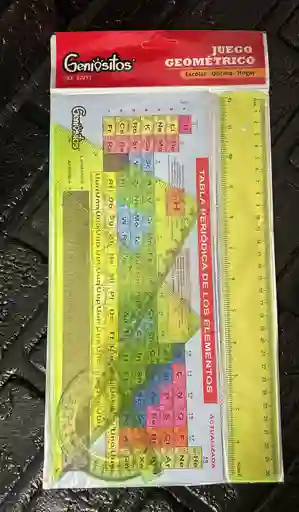 Juego Geometrico - Escuadras Economico