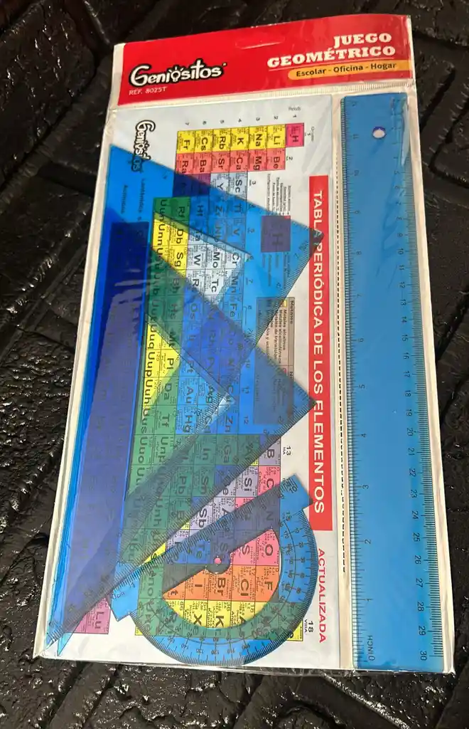 Juego Geometrico - Escuadras Economico