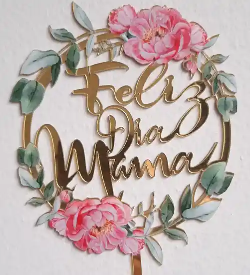 Topper Feliz Día Mamá