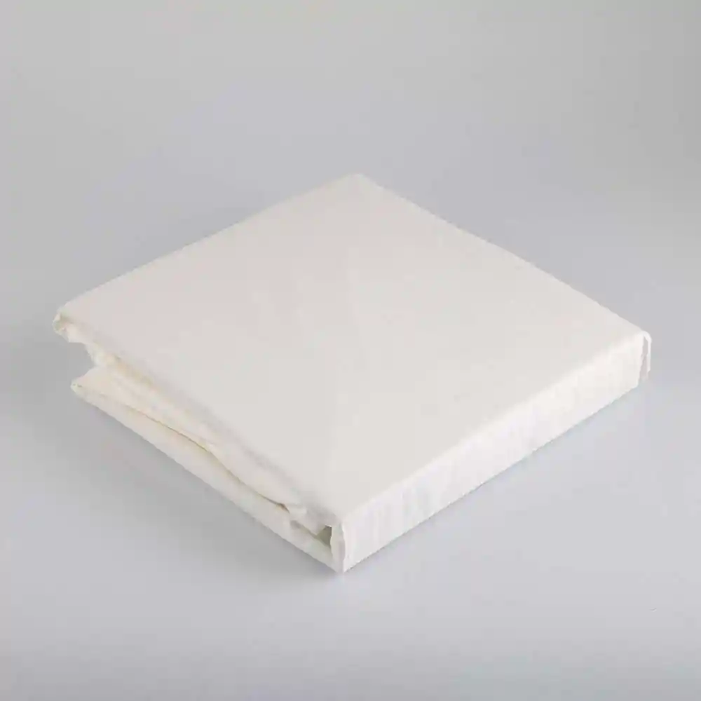 Sabana Doble Plana Expressions 150h Blanco 100% Algodon