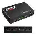 Adaptador Multiplicador 4 En 1 Out Hd 1080p 3d 1.4 Hdmi Splitter Duplicator Amplifier Switch Ac Adapter