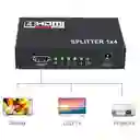 Adaptador Multiplicador 4 En 1 Out Hd 1080p 3d 1.4 Hdmi Splitter Duplicator Amplifier Switch Ac Adapter