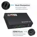 Adaptador Multiplicador 4 En 1 Out Hd 1080p 3d 1.4 Hdmi Splitter Duplicator Amplifier Switch Ac Adapter