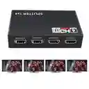 Adaptador Multiplicador 4 En 1 Out Hd 1080p 3d 1.4 Hdmi Splitter Duplicator Amplifier Switch Ac Adapter