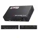 Adaptador Multiplicador 4 En 1 Out Hd 1080p 3d 1.4 Hdmi Splitter Duplicator Amplifier Switch Ac Adapter