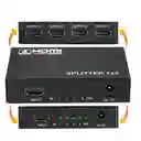 Adaptador Multiplicador 4 En 1 Out Hd 1080p 3d 1.4 Hdmi Splitter Duplicator Amplifier Switch Ac Adapter