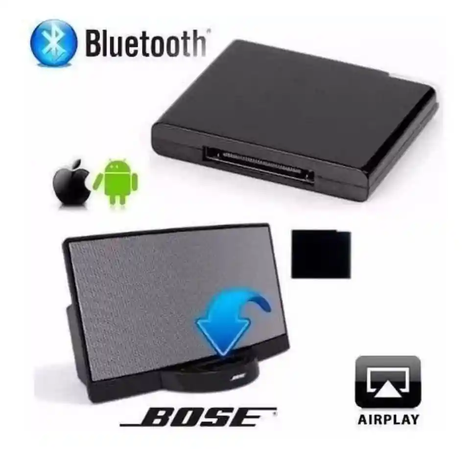 Receptor Bluetooth Para Equipos Bose / Adaptador Bluetooth 30 Pines