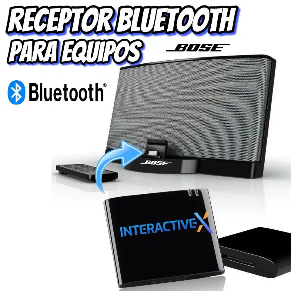 Receptor Bluetooth Para Equipos Bose / Adaptador Bluetooth 30 Pines