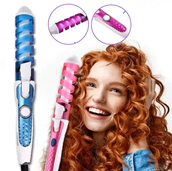 Pinza Encrespador Rizador Para El Cabello