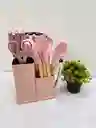 Utensilios De Cocina X19 Rosa
