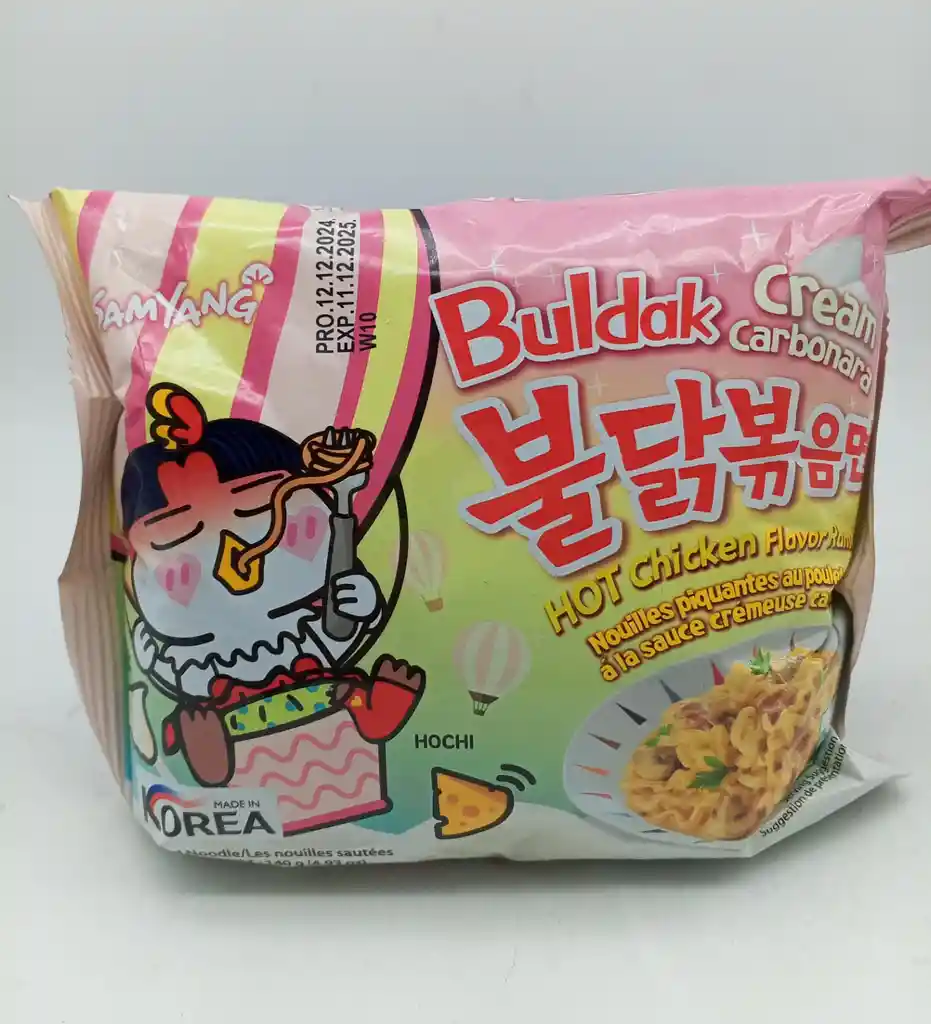 Buldak Hot Chicken Cream Carbonara
