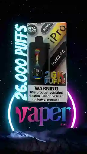 Ipro Black Ice 26.000 Puffs
