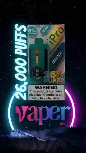Ipro Mint Ice 26.000 Puffs