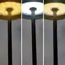 Lampara De Mesa Recargable De Hierro + Acrilico