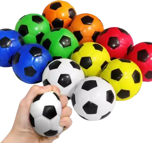 Juguete Pelota Antiestres Rehabilitacion Futbol X1