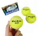 Juguete Pelota Tenis Werkon 929 Tennis X 3und