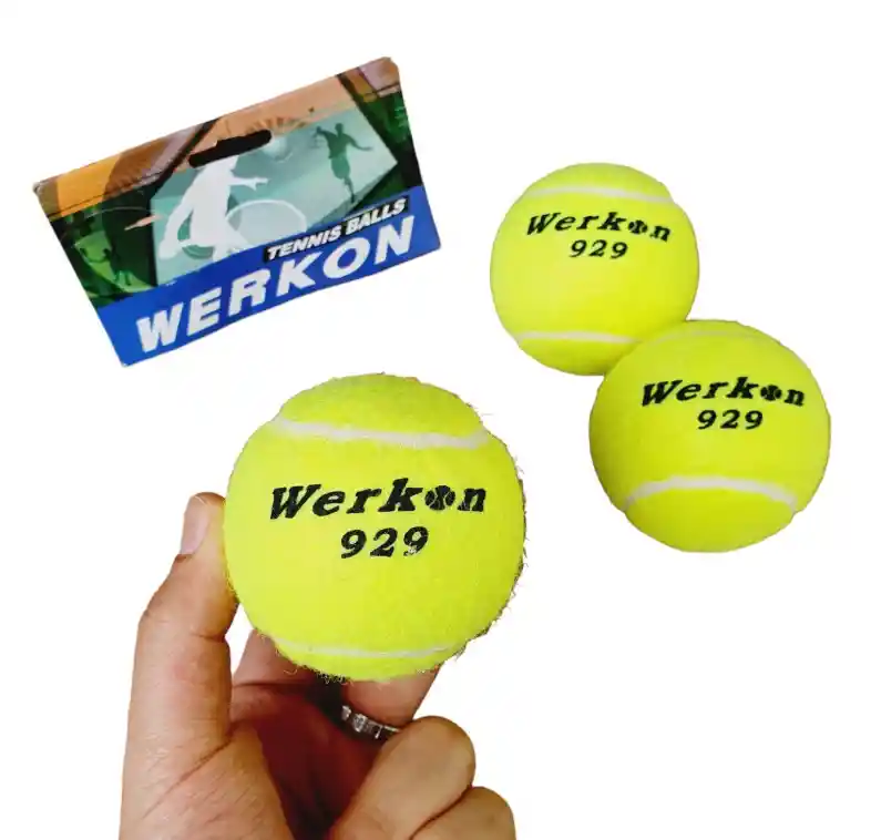 Juguete Pelota Tenis Werkon 929 Tennis X 3und