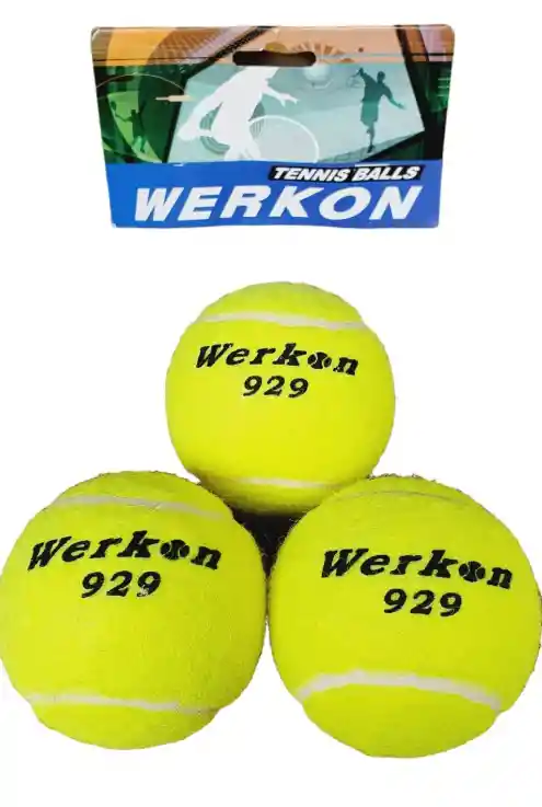 Juguete Pelota Tenis Werkon 929 Tennis X 3und