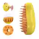 Cepillo De Vapor Para Mascotas Verde Y Amarillo